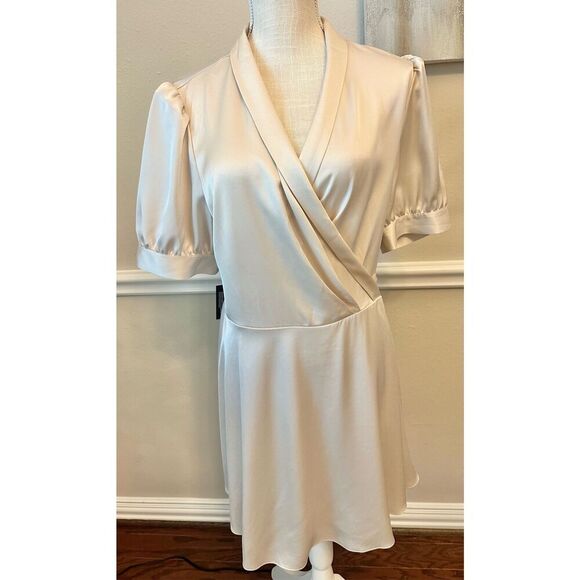 Aritzia Babaton Matte Pearl Dress Size Large NWT - Picture 1 of 8
